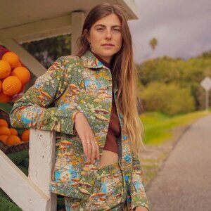 Big Bud Press Work Jacket in Fungi Fantasy (Small)